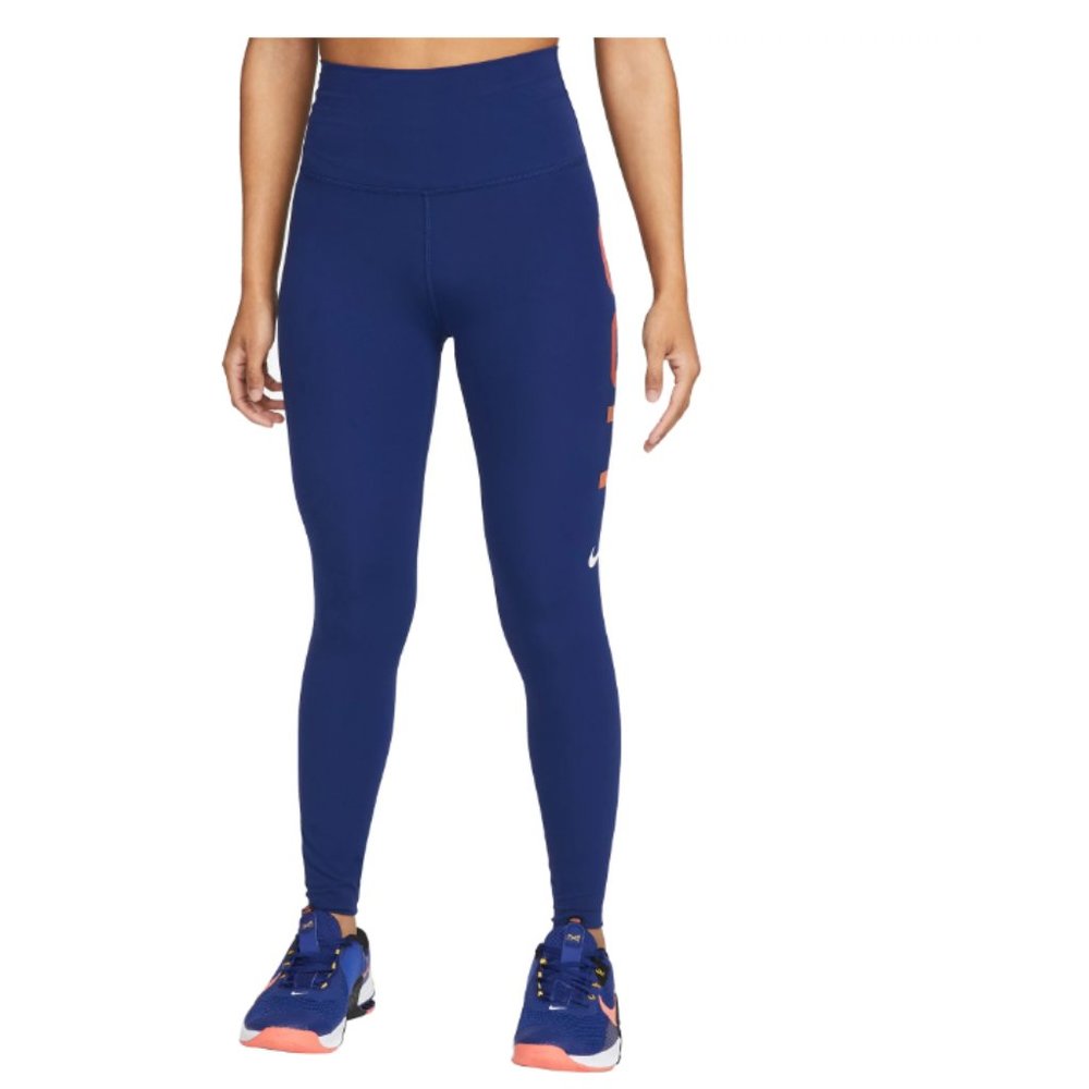 NEW Nike Womens Yoga Luxe 7/8 Length Dri-Fit Team USA Training Leggings Size XXL - Picture 2 of 6